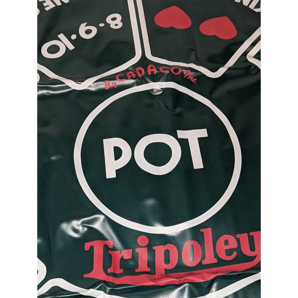 Vintage 1960 Cadaco Ellis Deluxe Edition Tripoley The Game Kings Queens Box Mat - Picture 6 of 10